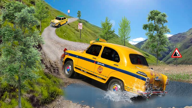 Offroad Taxi Driving Sim 2021 Tangkapan skrin 1