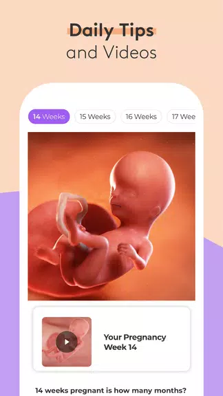 Pregnancy Tracker & Baby App Screenshot 1