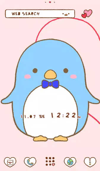Couple Wallpaper: Penguins Capture d'écran 1