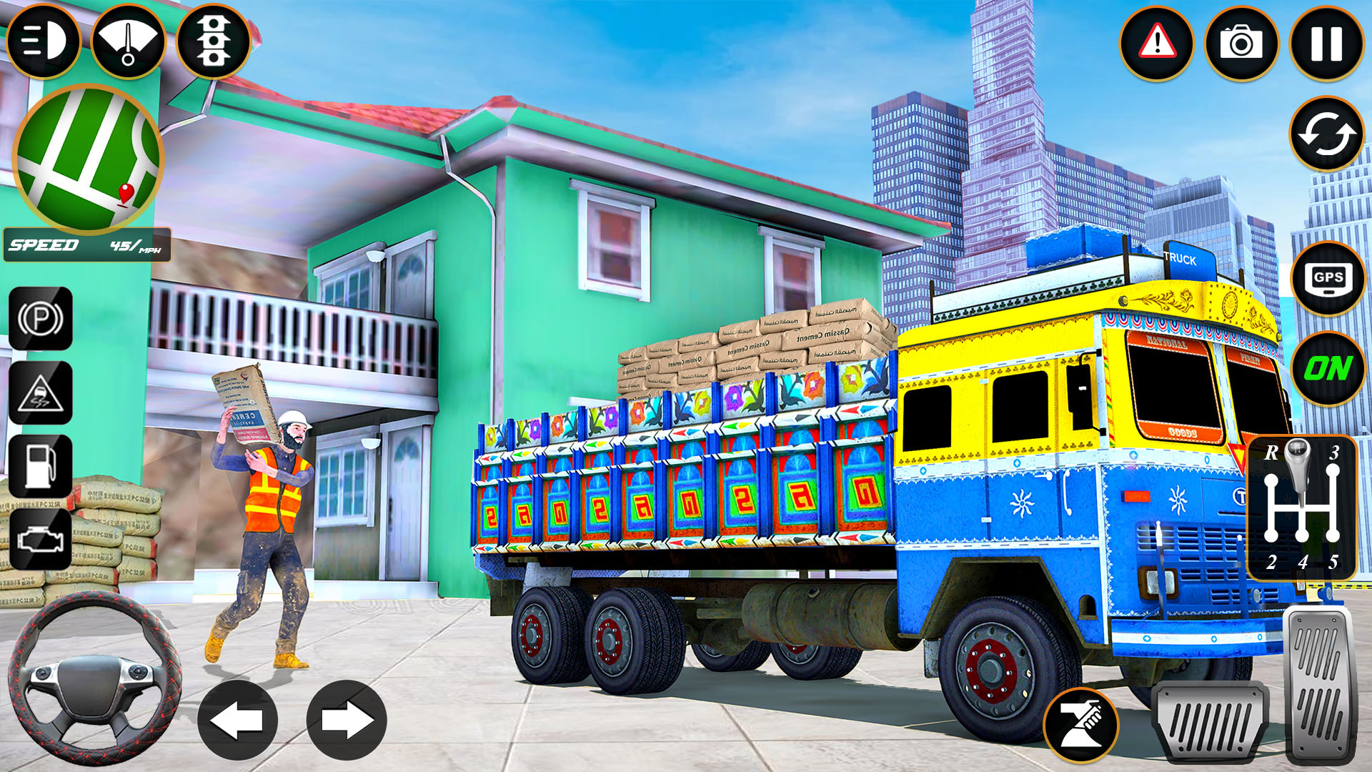 Crazy Truck Driving:Truck Game Zrzut ekranu 2