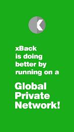 xBack-The next generation VPN Captura de pantalla 1