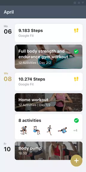MyPersonalTrainer - FitnessApp應用截圖第1張