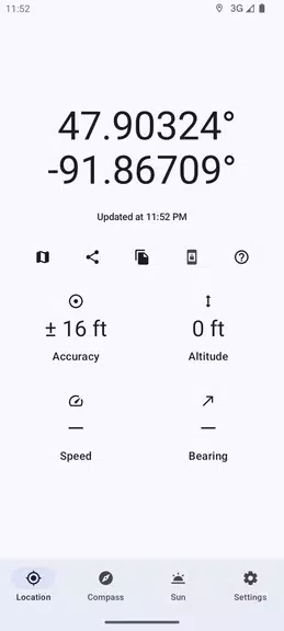 Positional GPS, Compass, Solar স্ক্রিনশট 0