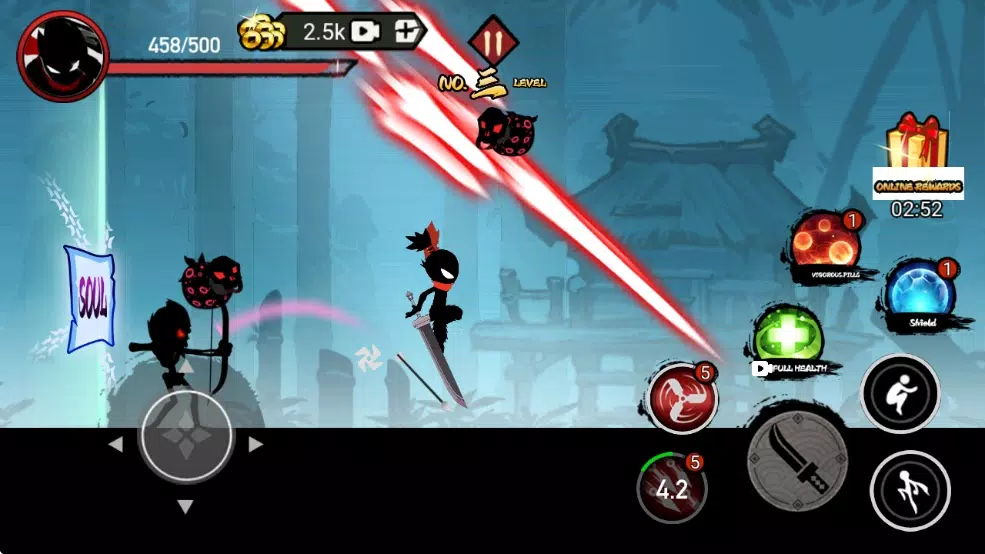 Stickman Fighting Spirit Ảnh chụp màn hình 3