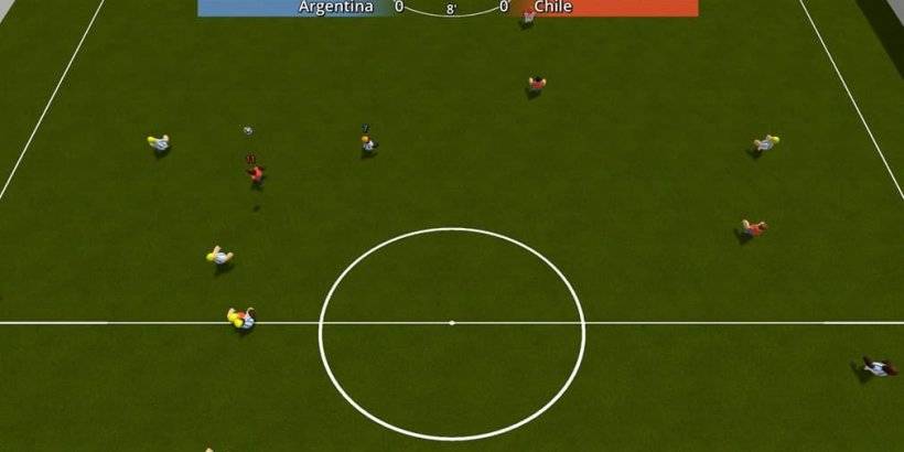 Retro Soccer 96 bringt eine stilvolle Fußballsimulation in die Handfläche, jetzt auf Android heraus