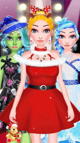 Christmas Dress Up Game Captura de tela 0