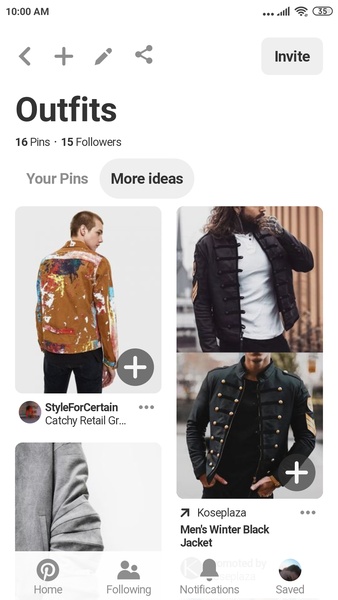 Pinterest Lite应用截图第1张