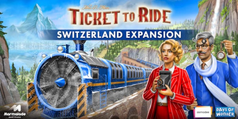 Ticket to Ride lança nova expansão na Suíça