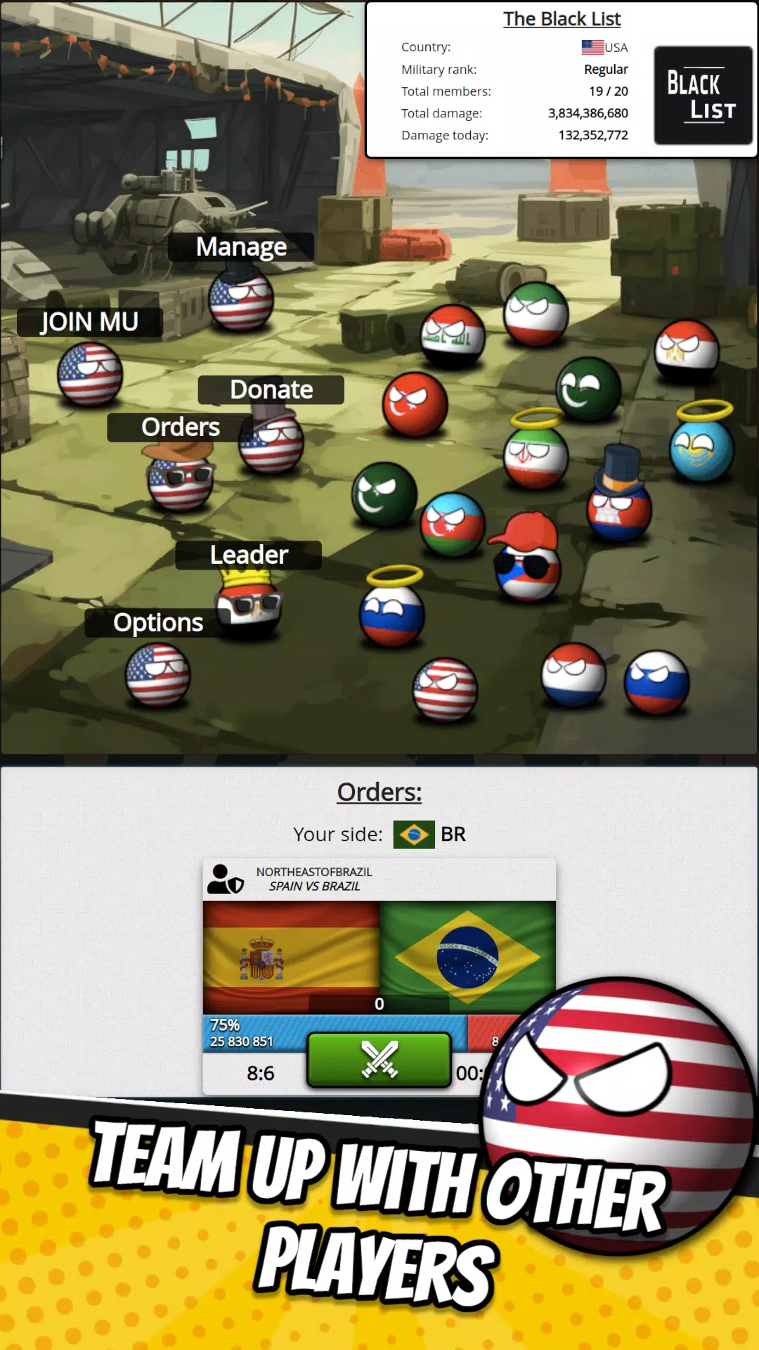 eSim Countryballs Country Game Tangkapan skrin 2