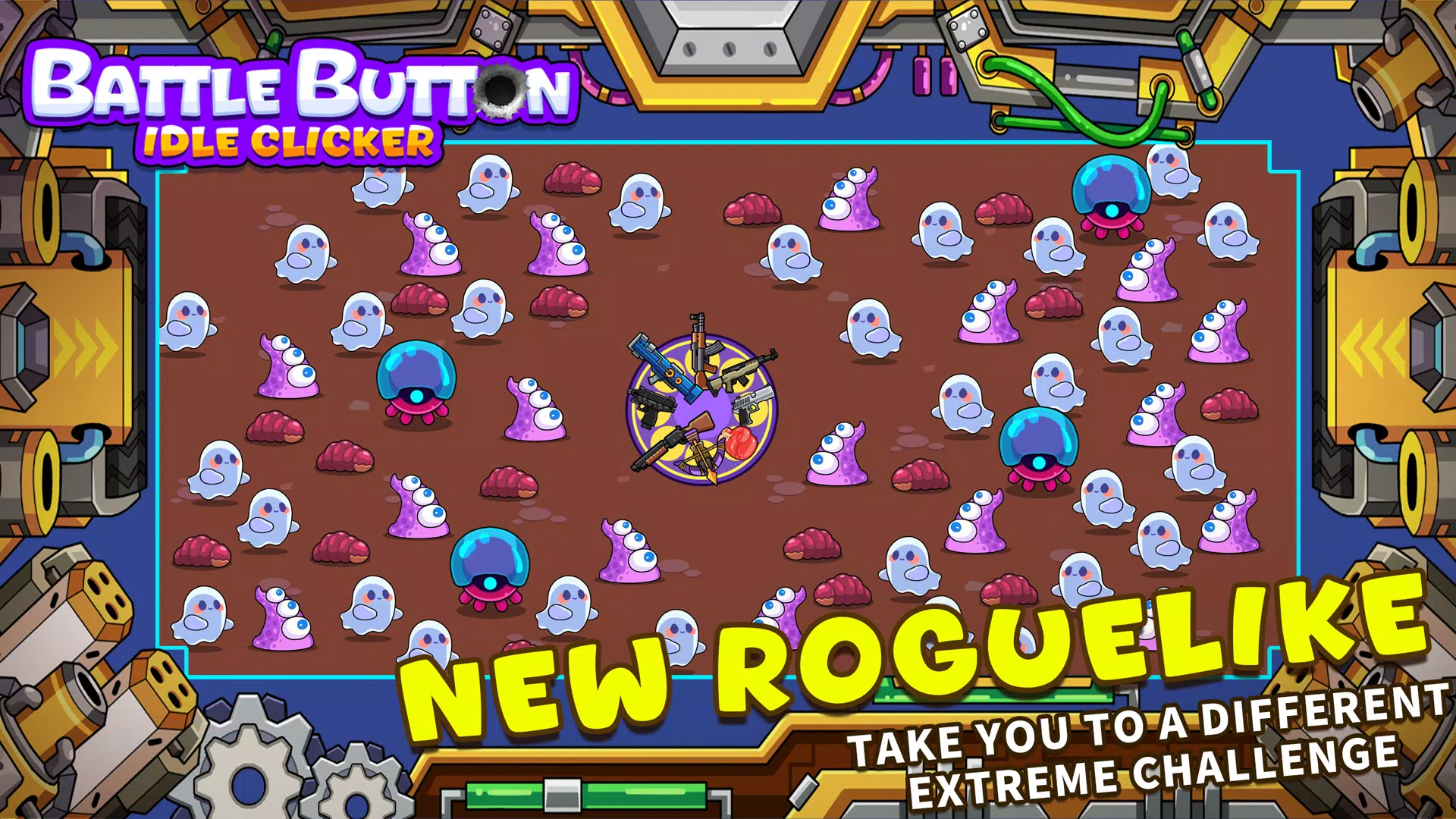 Battle Button - idle clicker ဖန်သားပြင်ဓာတ်ပုံ 0