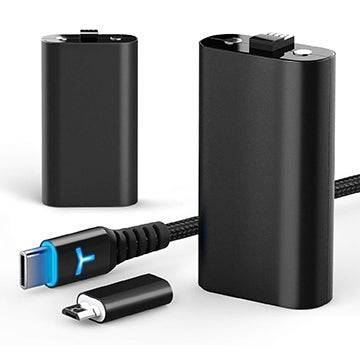 แบตเตอรี่แบบชาร์จไฟได้สำหรับคอนโทรลเลอร์ Xbox ต่ำกว่า $ 12