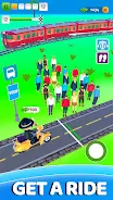 Bike Taxi - Theme Park Tycoon Screenshot 3