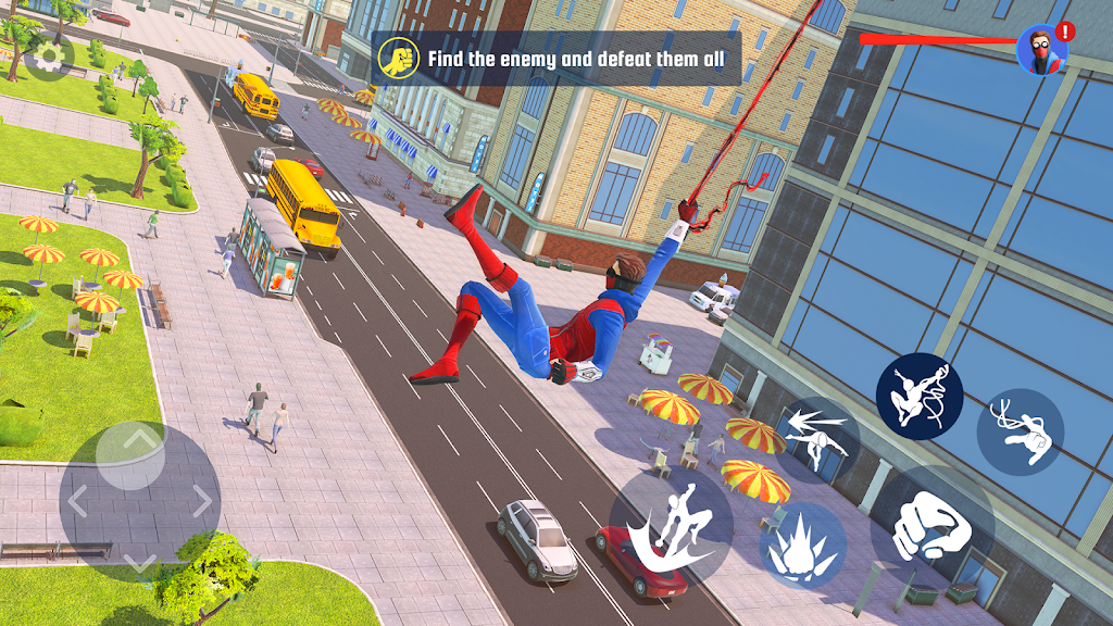 Spider Fighting: Hero Game Скриншот 1