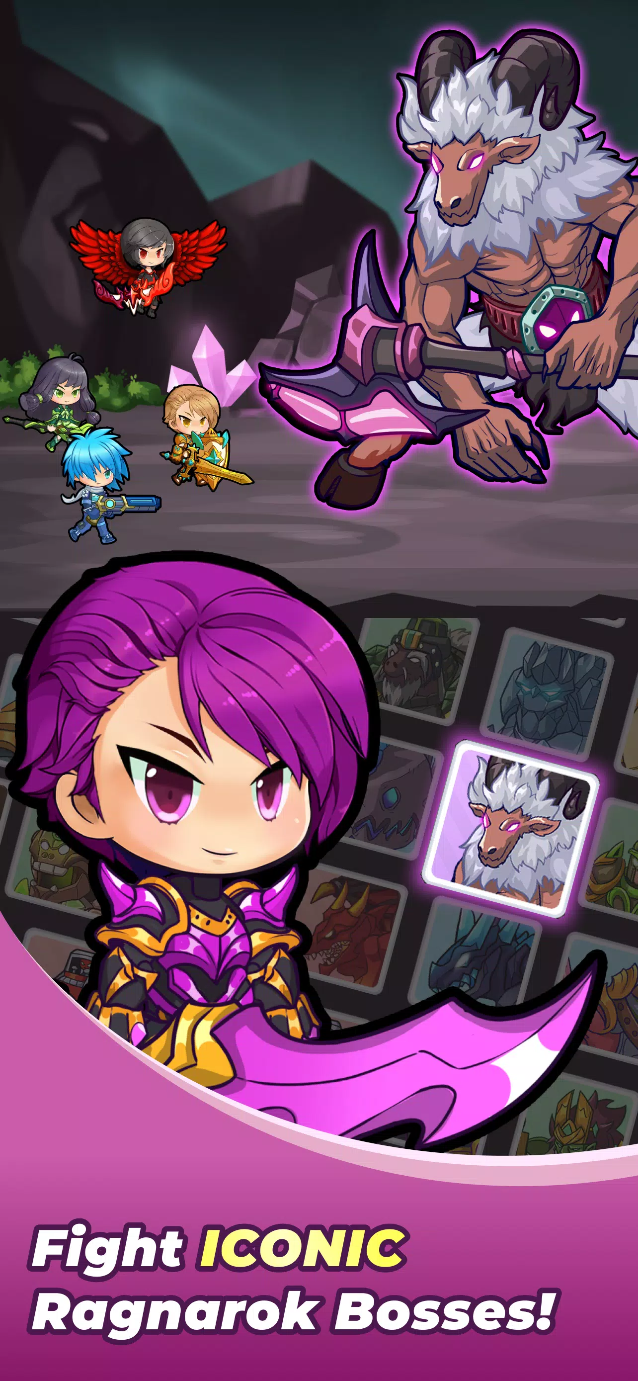 Midgard Heroes: Ragnarok Idle 스크린샷 3