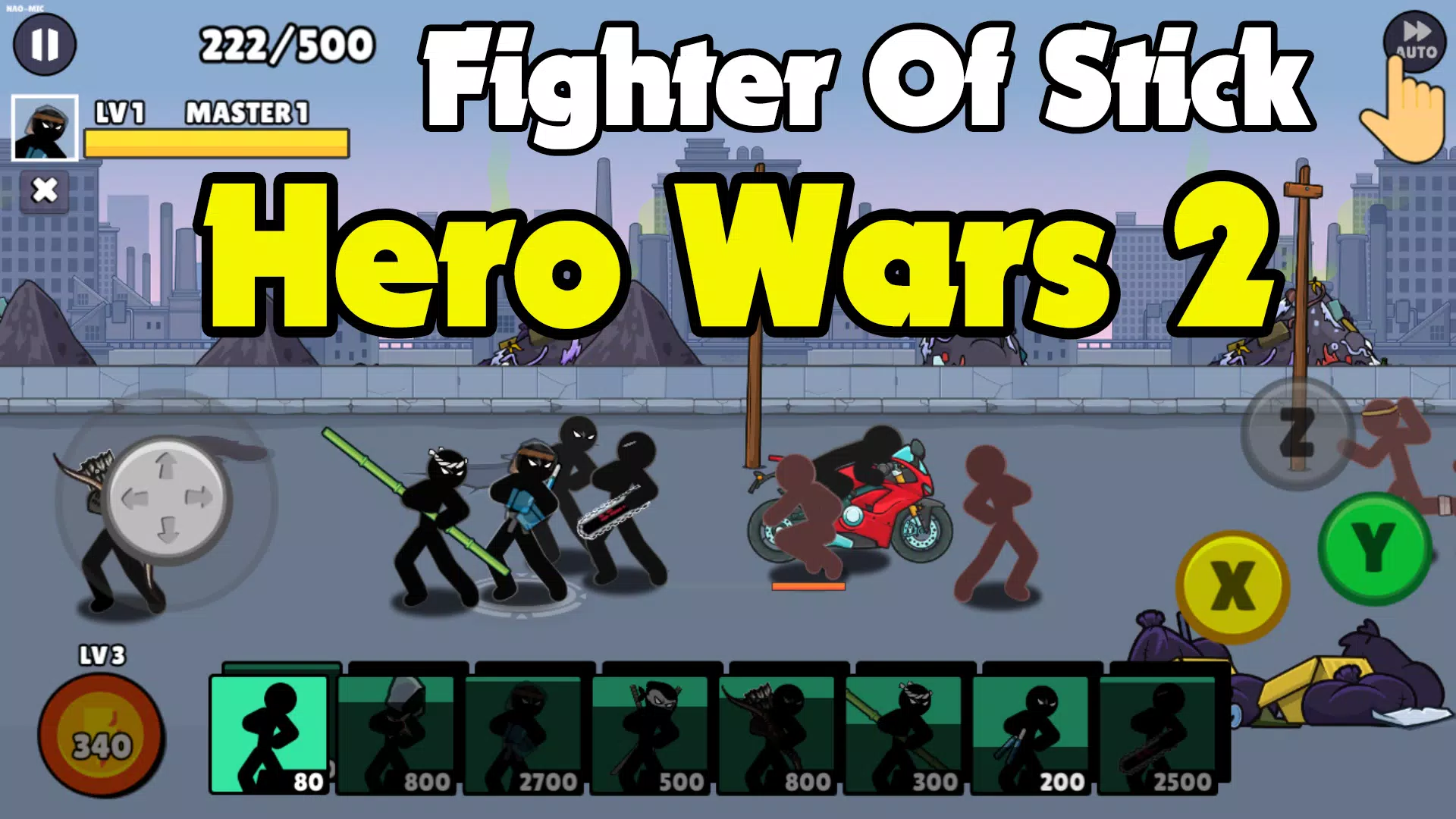 Hero Wars 2 Fighter Of Stick Ekran Görüntüsü 2