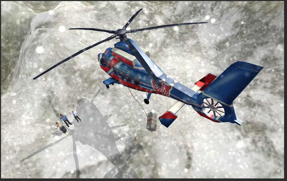 Helicopter Hill Rescue Captura de tela 1