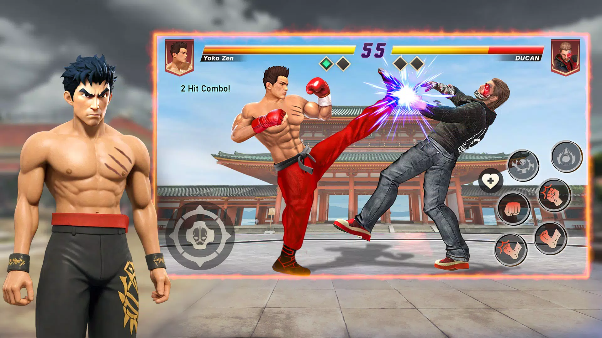 Karate Legends: Fighting Games Screenshot 0