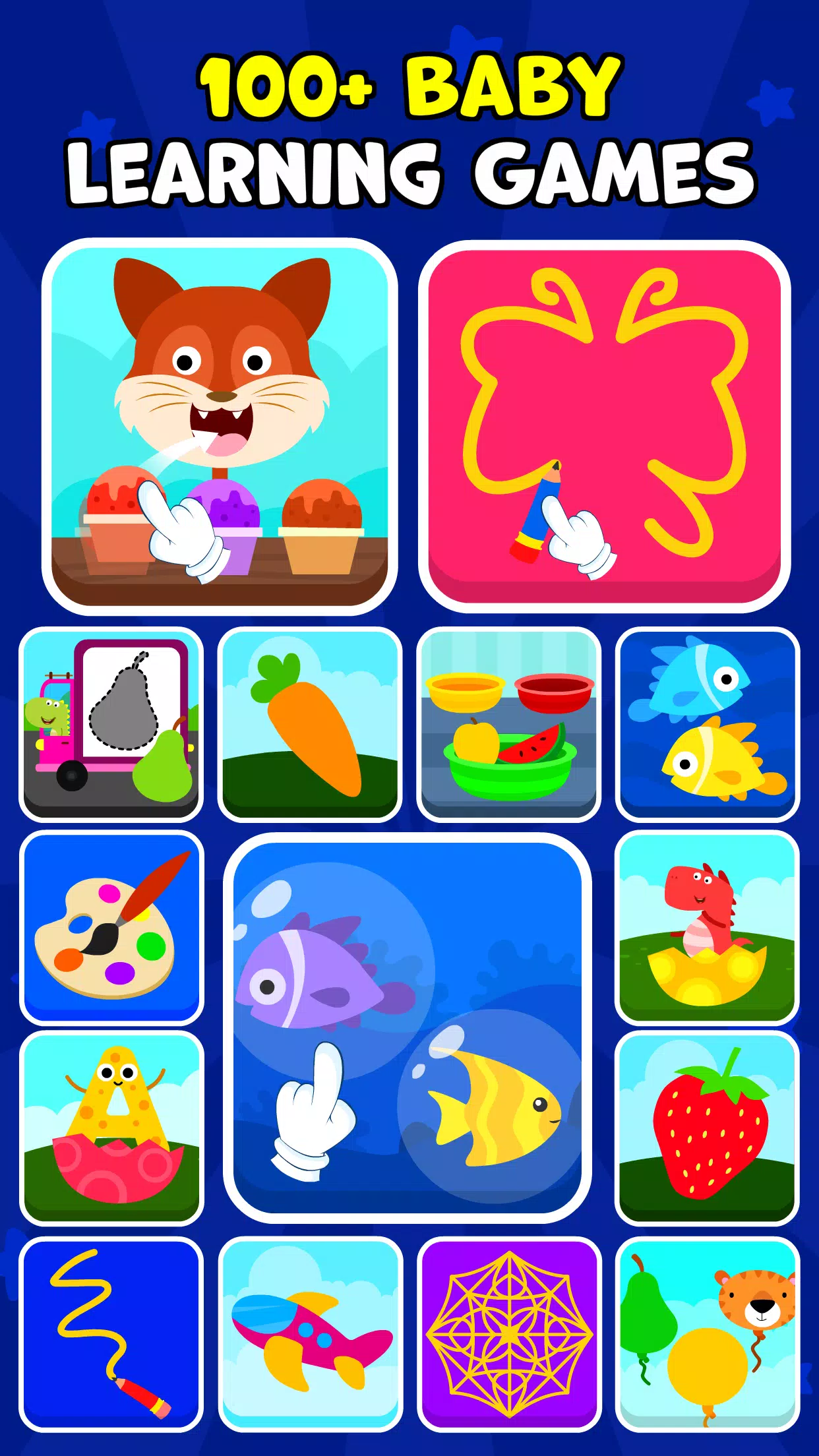 Baby Games: Phone For Kids App ဖန်သားပြင်ဓာတ်ပုံ 1