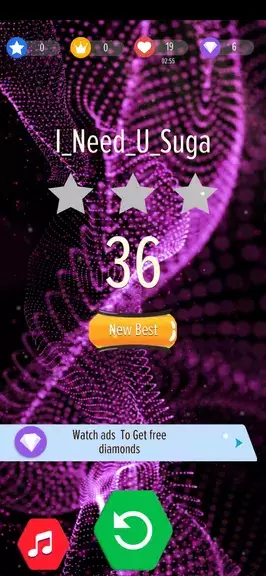 k-pop Magic Game Piano Tiles 2 Tangkapan skrin 1