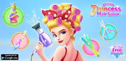 Princess Dream Hair Salon Скриншот 0