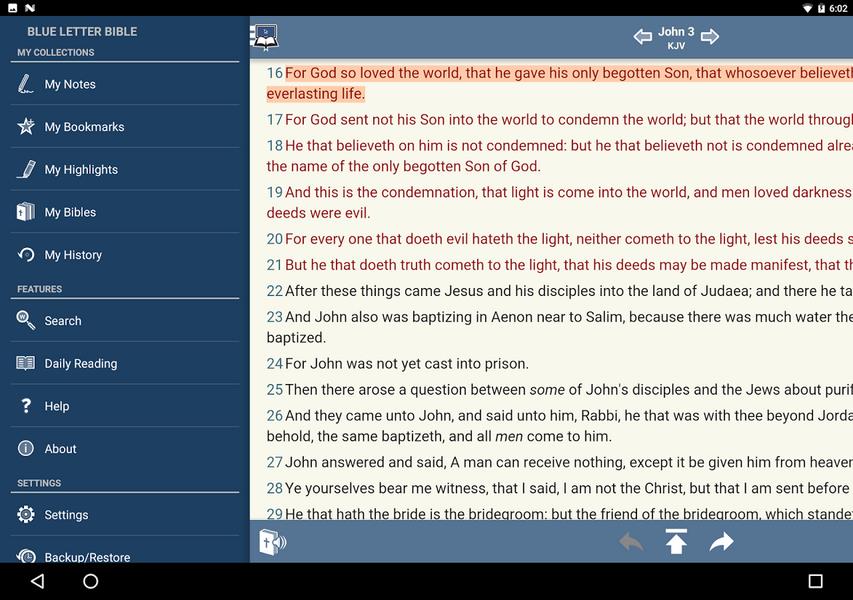 Blue Letter Bible Screenshot 3