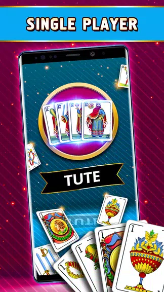 Tute Offline - Card Game Captura de pantalla 0