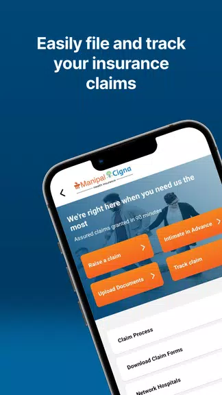 myManipalCigna Capture d'écran 1