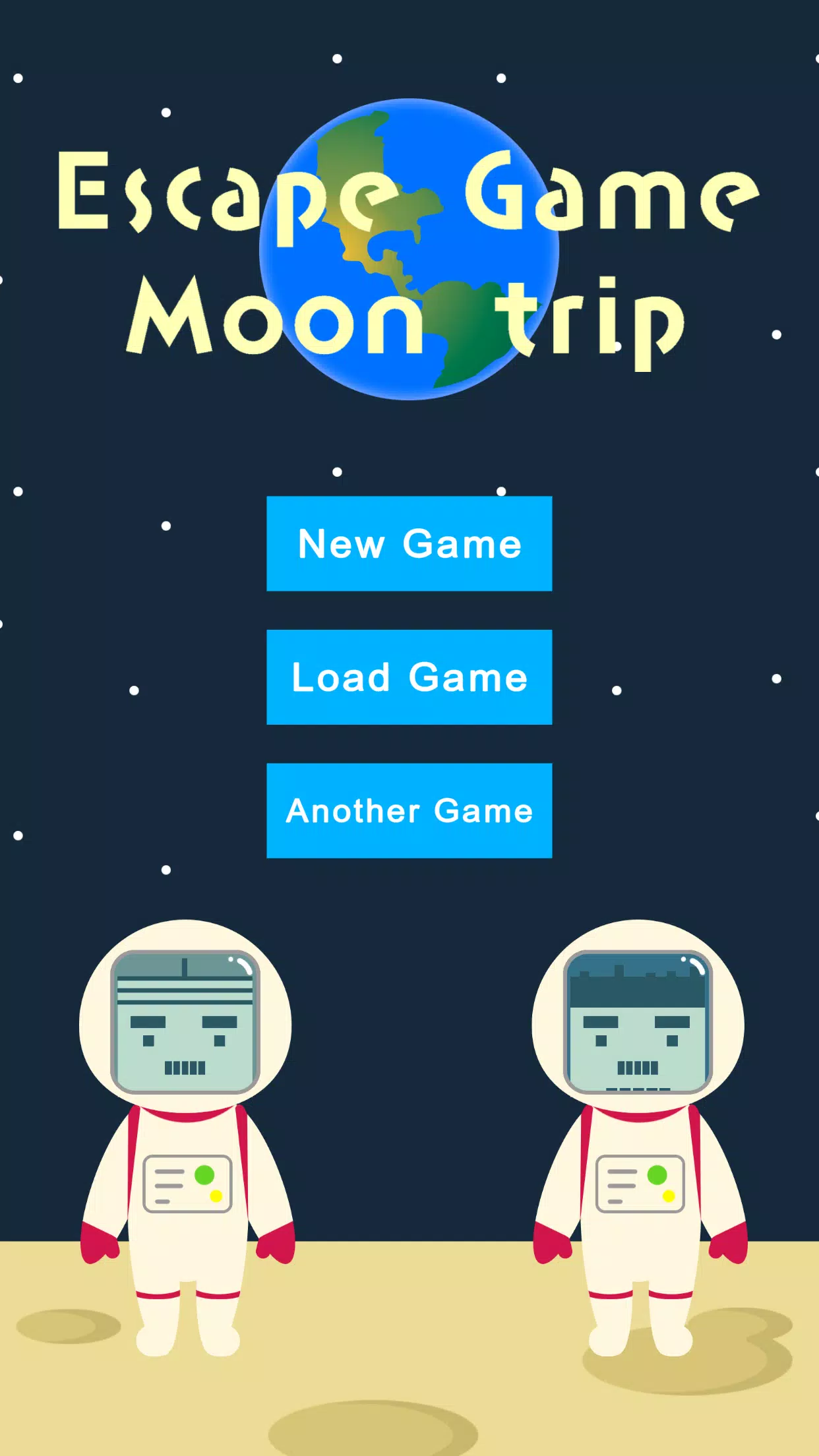 2D Escape Game - Moon Trip Screenshot 0