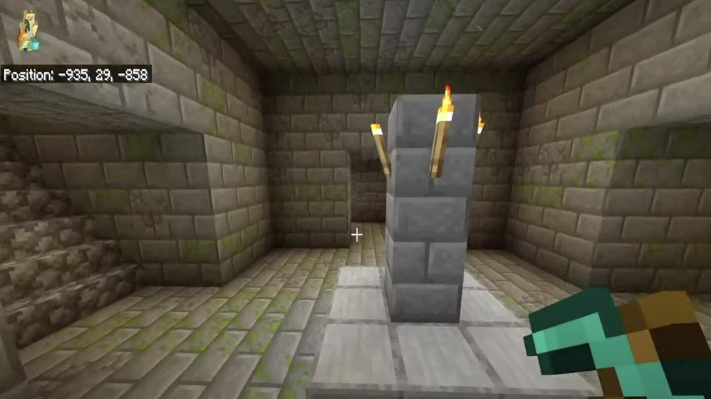 Minecraft roccaforte dell'altare