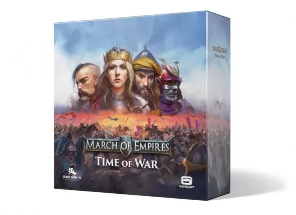 Ein Mockup der March of Empires: Time of War Schachtel
