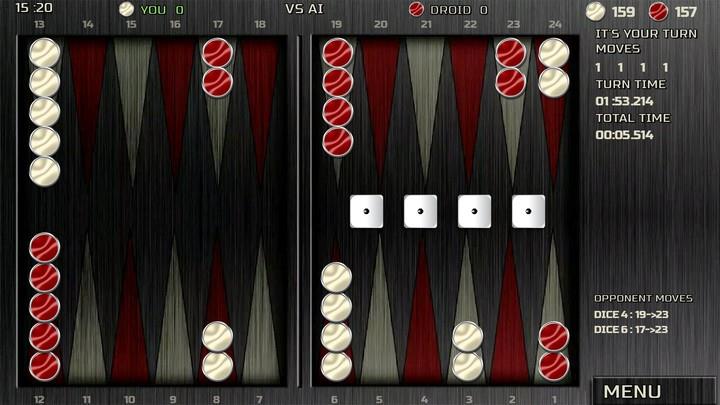 Backgammon Games : 18 Captura de pantalla 3