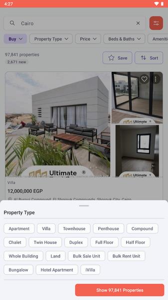 Propertyfinder Captura de tela 2