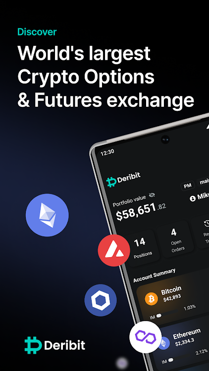 Deribit ภาพหน้าจอ 1