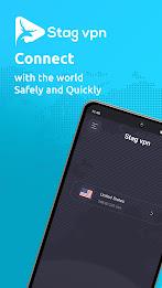 Stag VPN - Fast Secure VPN Captura de pantalla 0