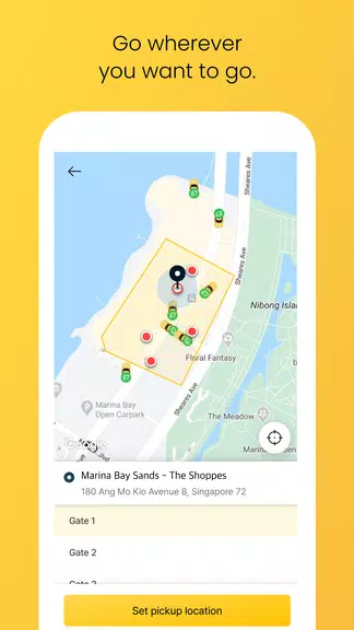 TADA - Taxi, Cab, Ride Hailing Tangkapan skrin 2