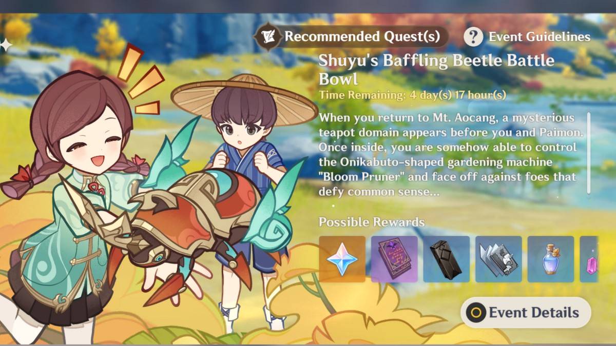 Genshin Beetle Bowl Challenge: Conquer Shuyu's Battle