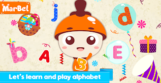 Learn Alphabet with Marbel Screenshot 0