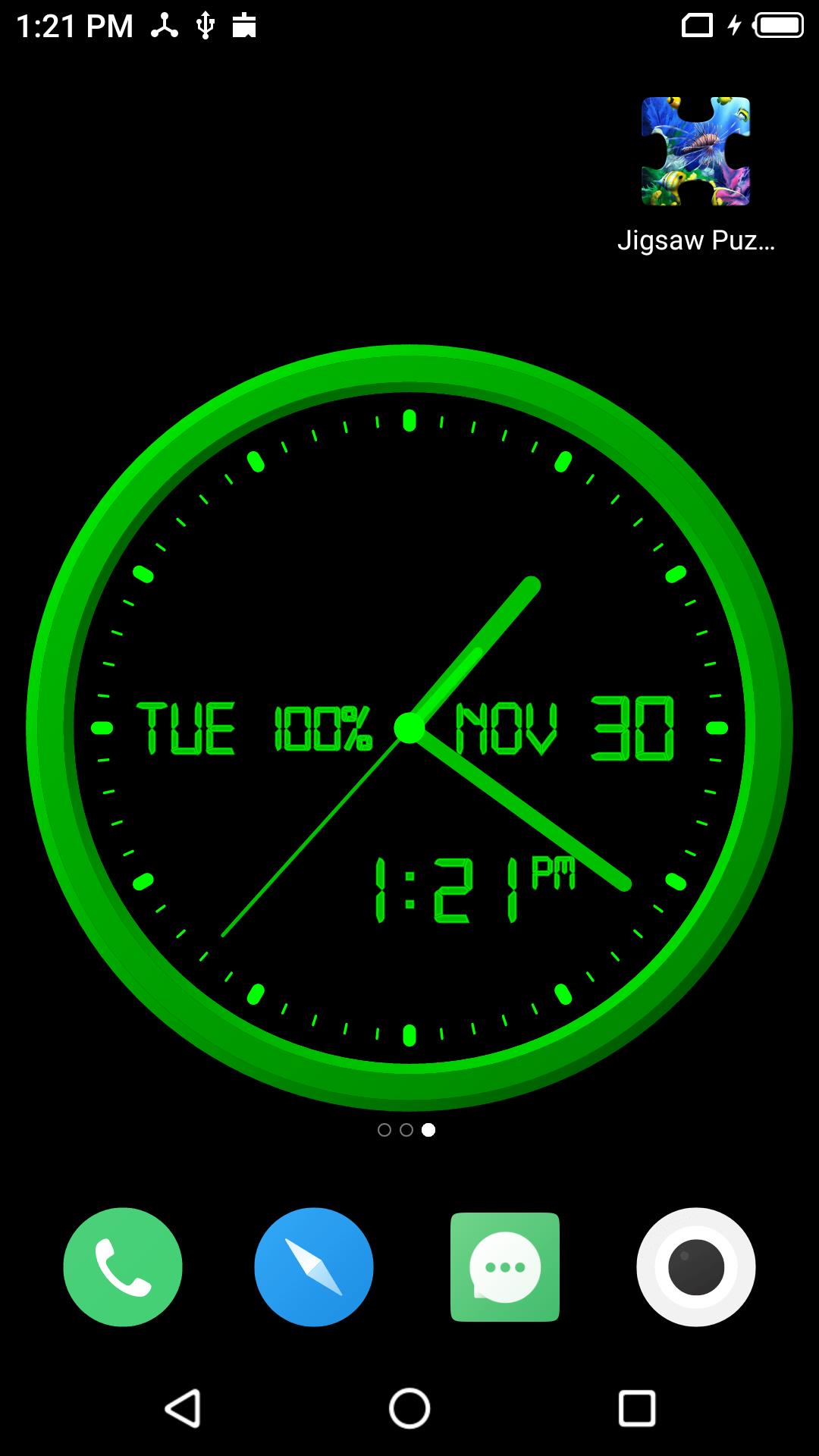 Analog Clock-7 Mobile Screenshot 2