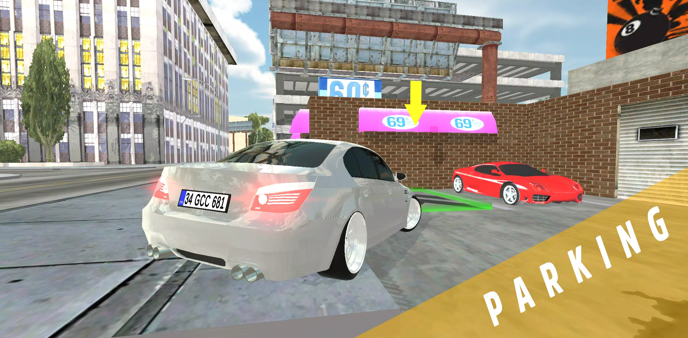 Corolla Drift & Park Simulator应用截图第1张