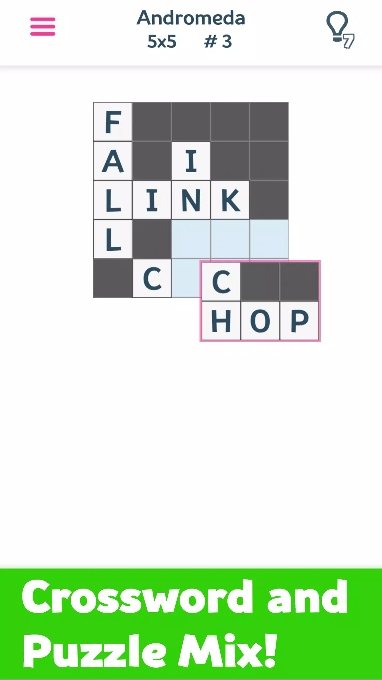 Crosswords(Fill-Ins+Chainword) Capture d'écran 0