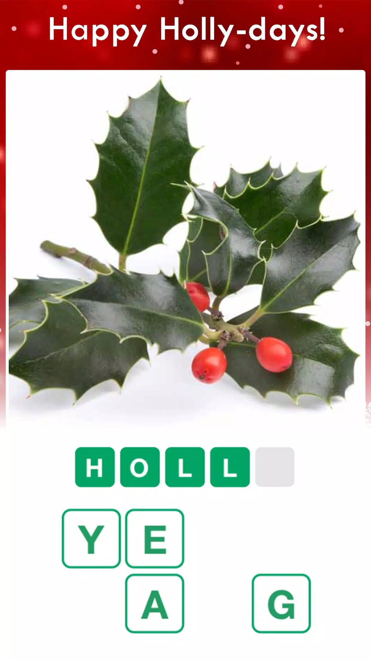Christmas Pics Quiz Game Captura de pantalla 2