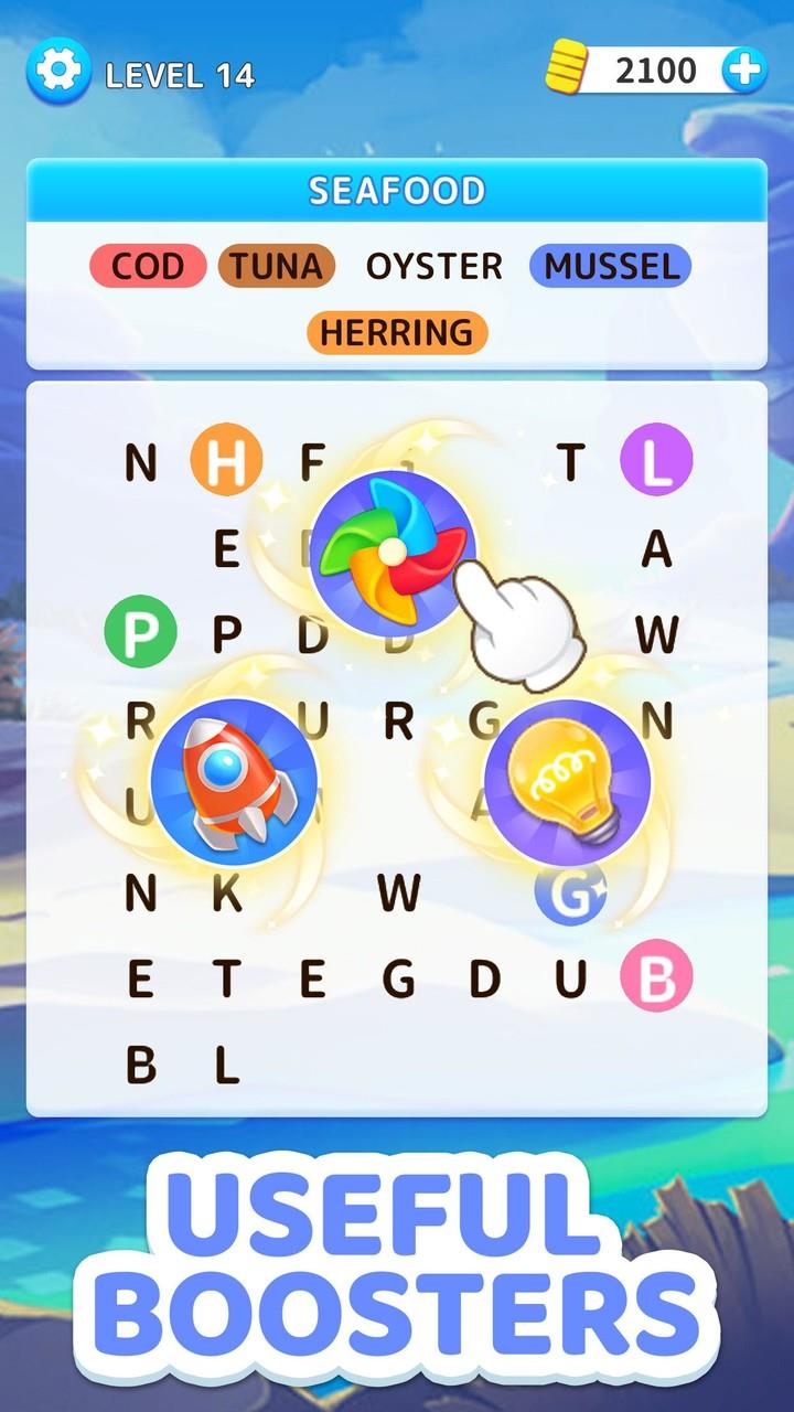 Ring of Words: Word Finder ဖန်သားပြင်ဓာတ်ပုံ 2
