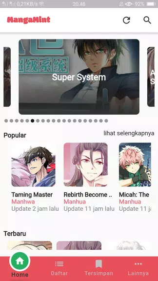 MangaMint - Baca Manga & Komik Bahasa Indonesia スクリーンショット 0