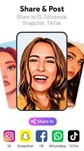 ToonTap: AI Headshot Generator Ảnh chụp màn hình 1