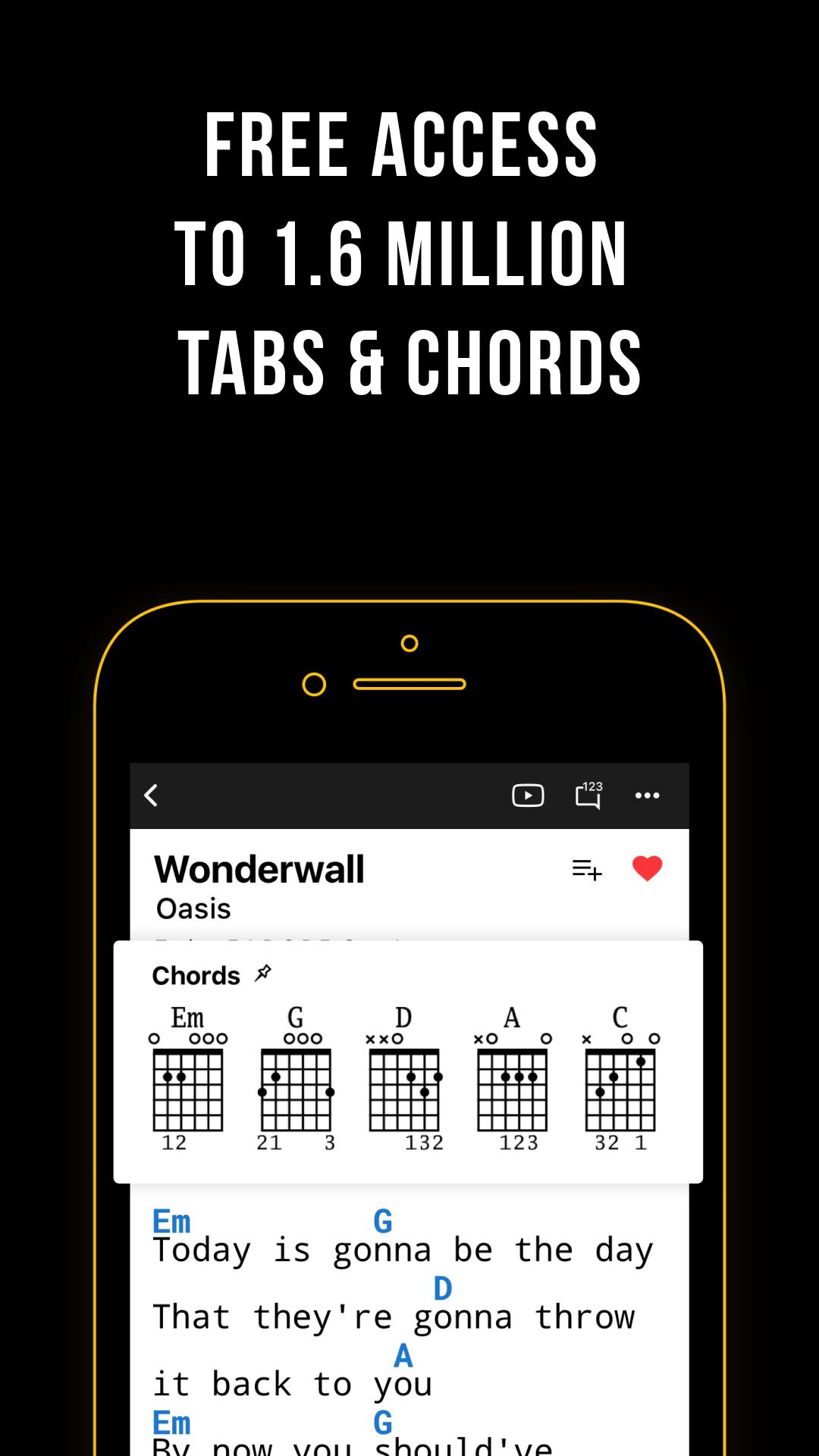 Ultimate Guitar: Chords & Tabs ဖန်သားပြင်ဓာတ်ပုံ 1