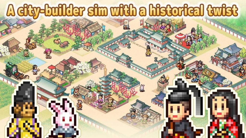 Kairosoft သည် Heian City Story ဖြင့် သင့်အား အချိန်သို့ ပြန်လည်ရောက်ရှိစေပါသည်။