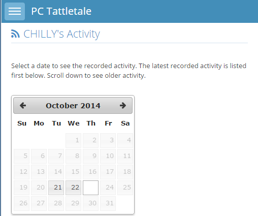 PC Tattletale 스크린샷 3