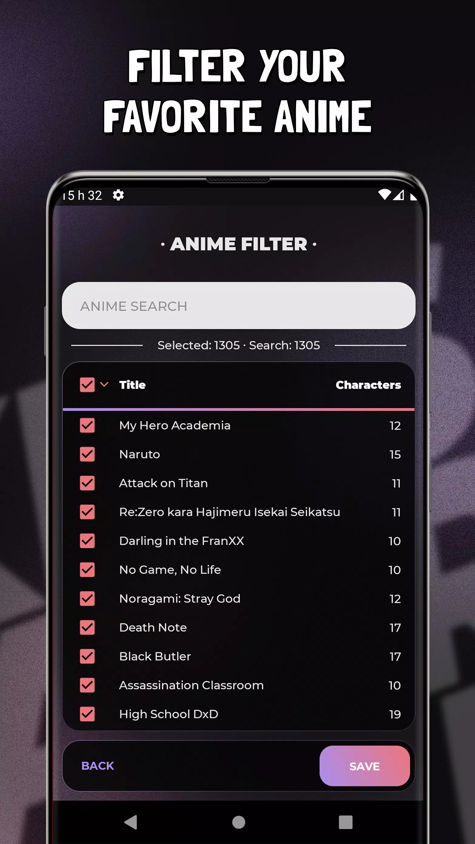 KMK - Kiss Marry Kill Anime應用截圖第3張