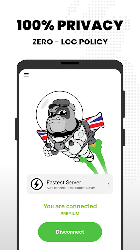 Bulldog VPN - Unlimited VPN Captura de tela 3