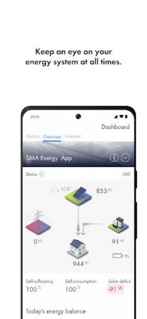 SMA Energy Schermafbeelding 1